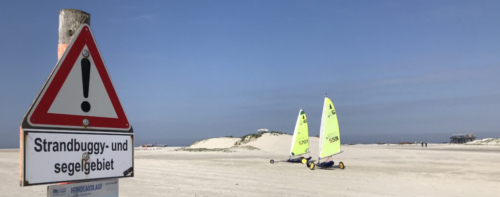 Tipp für SPO ist ein Schnupperkurs beim Strandsegeln